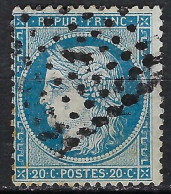 FRANCE  PC Des GC Ca.1860-75: No 1 (Abbeville) Sur Y&T 60A - 1871-1875 Cérès