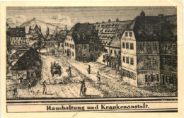 Marburg - Haushaltung Und Krankenanstalt - Marburg