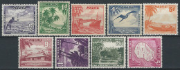 1954-61 Nauru Pictorial 9v. MNH SG N. 48/56 - Other & Unclassified