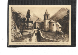 38-SAINT-CHRISTOPHE-en-OISANS-( Venosc)- Une Vue Animée De La " Eue De L'EGLISE " Dans La Vallée Du VENEON - Other & Unclassified
