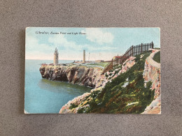 Gibraltar Europa Point And Light House Carte Postale Postcard - Gibraltar