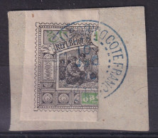 Obock     51a  Oblitéré Sur Fragment - Used Stamps