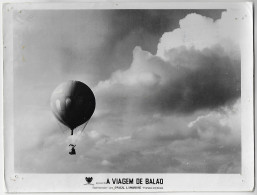 France 1960 Lobby Card Poster From The Movie Stowaway In The Sky Le Voyage En Ballon Size 18x24 Cm Pascal Lamorisse - Bioscoopreclame