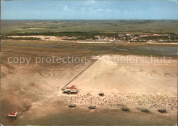 71996447 St Peter-Ording Fliegeraufnahme Sandbank Mit Arche Noah St. Peter-Ordin - St. Peter-Ording