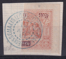 Obock     53b  Oblitéré Sur Fragment - Used Stamps