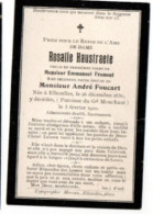 Ellezelles 1830 - 1910 , Paroisse Du Gd Monchaut - Obituary Notices
