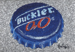 F6-113 Litografía Cerveza Buckler Netherlands. The Frosted Collection. - Publicité