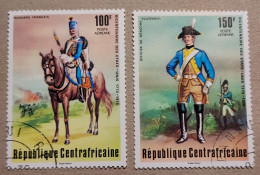 Centrafricaine YT 143 Et 145 Oblitérés - Centrafricaine (République)