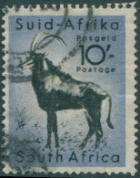 South Africa 1954 SG164 10s Sable Antelope FU - Andere & Zonder Classificatie