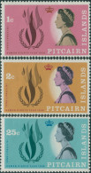 Pitcairn Islands 1968 SG85-87 Human Rights Set MNH - Pitcairninsel