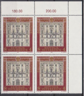 1982 , Mi 1697 ** (2) - 4er Block Postfrisch -  275 Jahre Dorotheum , Wien - Unused Stamps