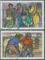 Zambia 1995 SG743-744 ILO Set FU - Zambie (1965-...)