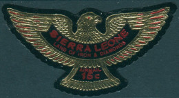 Sierra Leone 1967 SG434a 15c Eagle FU - Sierra Leone (1961-...)