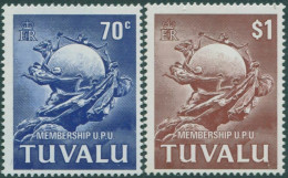 Tuvalu 1981 SG177-178 UPU Membership Set MNH - Tuvalu (fr. Elliceinseln)