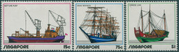 Singapore 1972 SG185-187 Ships Set MNH - Singapore (1959-...)