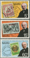 Nauru 1978 SG204-206 Sir Rowland Hill Set MNH - Nauru