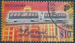 Singapore 1997 SG882 $10 Light Rapid Transit Carriages FU - Singapour (1959-...)