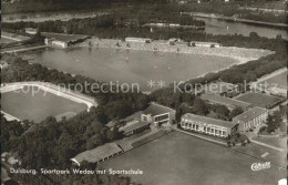 71996135 Duisburg Ruhr Fliegeraufnahme Sportpark Wesau Sportschule Duisburg Ruhr - Duisburg