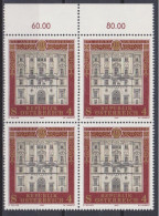 1982 , Mi 1697 ** (5) - 4er Block Postfrisch -  275 Jahre Dorotheum , Wien - Unused Stamps