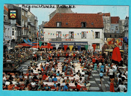 * Heist - Heyst (Kust - Littoral) * (FISA 112/9) Marché Folkloriste, Café De Nieuwe Zeehaven, Animée, Folklore - Heist