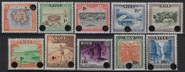 1967 Niue New Currency 10v. MNH SG N. 125/34 - Sonstige & Ohne Zuordnung