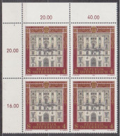 1982 , Mi 1697 ** (9) - 4er Block Postfrisch -  275 Jahre Dorotheum , Wien - Ongebruikt