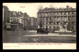 ITALIE - TORINO - PIAZZA E VIA IV MARZO - Autres & Non Classés