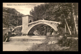 ITALIE - SUBIACO - PONTE MEDIOEVALE DI S. FRANCESCO - Other & Unclassified
