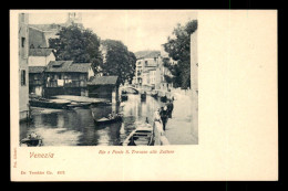 ITALIE - VENEZIA - RIO E PONTE S. TROVASO ALLE ZATTERE - Venezia (Venice)