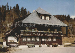 71994685 Schoenau Schwarzwald Gasthof Belchen Multen Schoenau - Autres & Non Classés