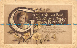 R159178 Greetings And Best Wishes For A Happy Birthday - Monde