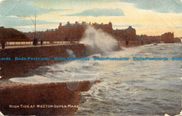 R159181 High Tide At Weston Super Mare. 1911 - Monde