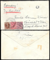 India Dalmianagar Shahabad Cover To Germany 1938. 11 1/2A Rate - 1936-47 Koning George VI