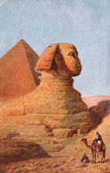 CPA - GIZEH - Le SPHINX - Illustration Zullo - Edition Cairo Postcard Trust - Sfinge