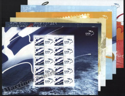 Grèce / Greece 2008 Yvert 2428-33, Messages On Stamps - Full Sheetlets - MNH - Blocks & Sheetlets