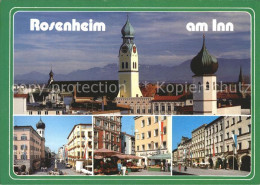 71994584 Rosenheim Bayern Kirche Strassenansichten Rosenheim - Autres & Non Classés