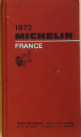 Guide Rouge MICHELIN 1972 65ème édition France - Michelin (guias)