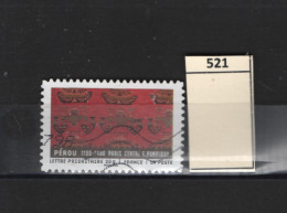 PRIX F. Obl 521 YT 5036 MIC Péruvien « Tissus Du Monde » 59 - Used Stamps