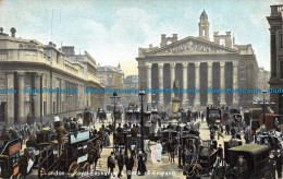 R160496 London. Royal Exchange And Bank Of England. 1906 - Other & Unclassified