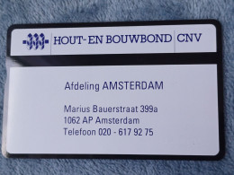 NETHERLANDS - RCZ943 - Hout- En Bouwbond CNV - 1.000EX. - Private