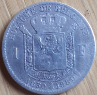 BELGIUM: 1 FRANC 1830-1880 KM 38 VF - 1 Franc
