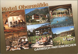 71994503 Garmisch-Partenkirchen Hotel Obermuehle Hallenbad Cafe  Garmisch-Parten - Garmisch-Partenkirchen