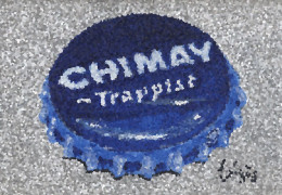 F6-123 Litografía Cerveza Chimay Belgium. The Frosted Collection. - Werbepostkarten