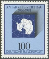 ARCTIC-ANTARCTIC, GERMANY 1981 ANTARCTIC TREATY** - Traité Sur L'Antarctique
