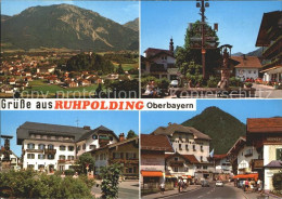 71994490 Ruhpolding Brunnen Maibaum Hotel Post Haus Wittelsbach Ruhpolding - Ruhpolding