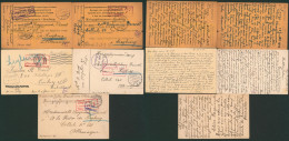 Guerre 14-18 - Archive De 5 Documents De Luttich (1916/18) > Prison De Siegburg + Censure / Bureau De Renseignement - Kriegsgefangenschaft