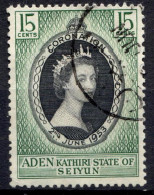 Aden+ 1953 Mi 28 Frau Queen - Aden (1854-1963)