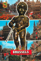 Belgium Brussels Multi Views Postcard - Altri & Non Classificati