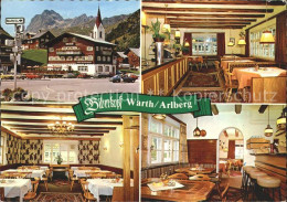 71993318 Warth Vorarlberg Restaurant Cafe Berghotel Biberkopf Warth - Otros & Sin Clasificación