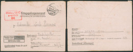 Guerre 40-45 - Lettre "Kriegsgefangenenpost" Expédié Du Stalag VIII C (Sagan, 1944) > Froidchapelle - Weltkrieg 1939-45 (Briefe U. Dokumente)